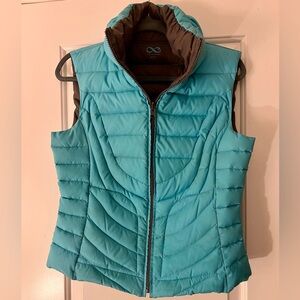Be Blanc Noir women’s puffer vest.  Size medium